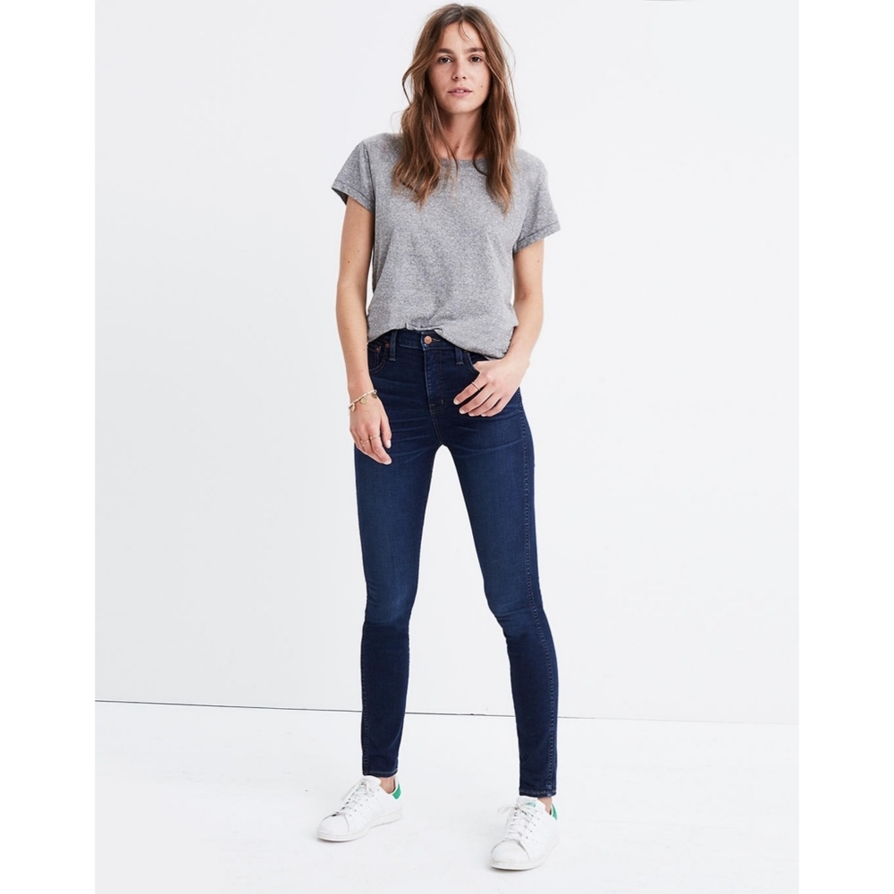 Madewell | 10" High-Rise Skinny Jeans in Hayes Wash Size 24 Style F4684